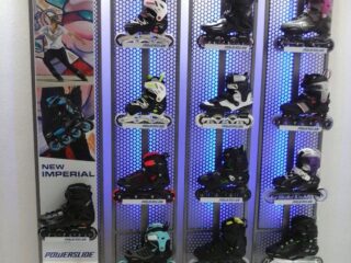 Exhibidor para patines