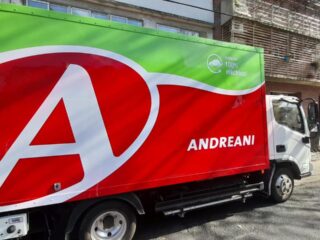Camión Andreani